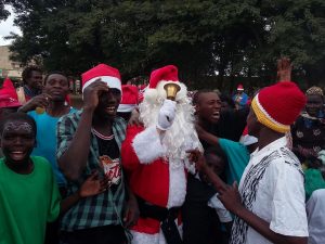 cheers for father christmas dec 2015