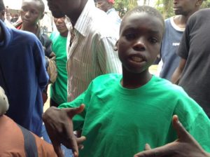 dec 2015 junior showing his new t shirt