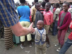 A Warm Welcome From The Children in Nanyuki